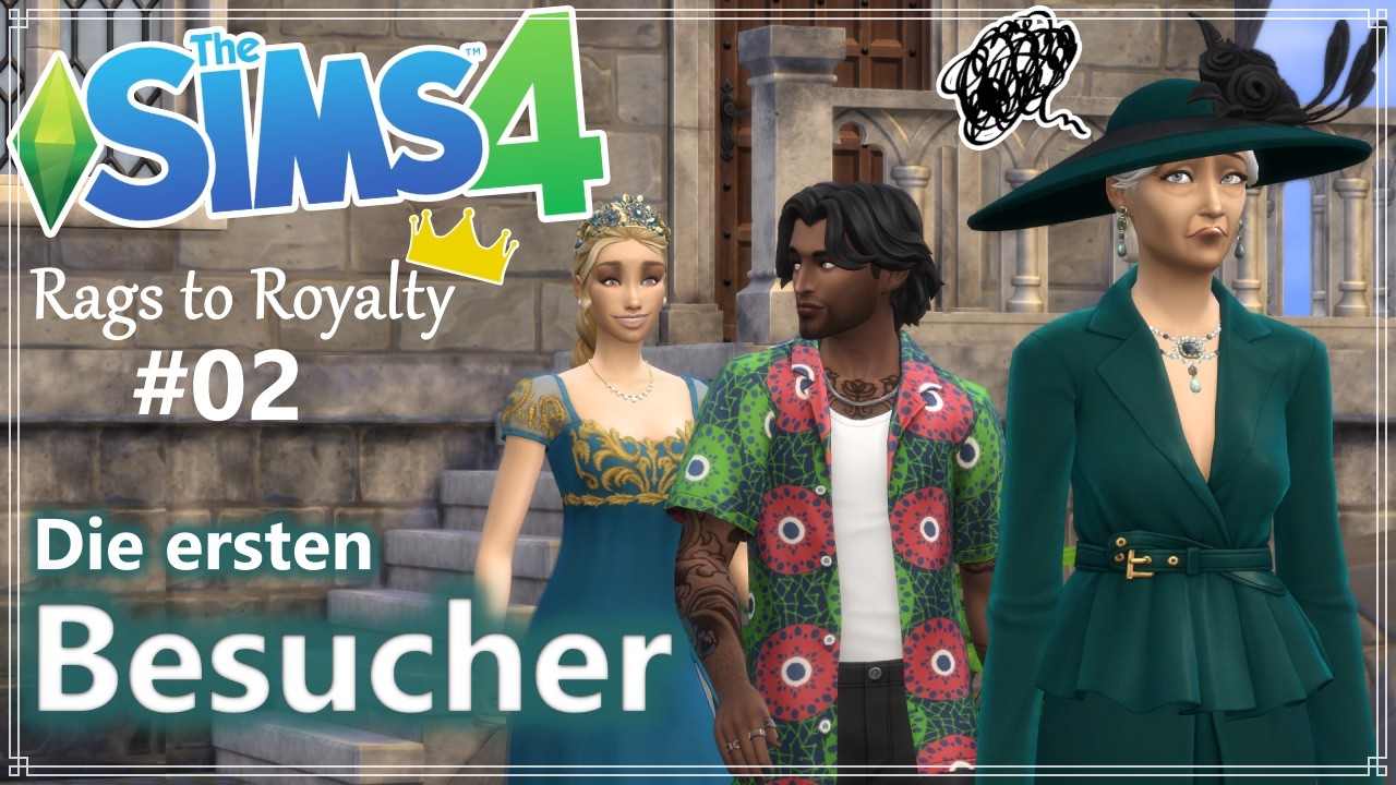 Ein königlicher Empfang #02 | Die Sims 4 - Rags to Royalty 👑 (Erkältungs Edition)