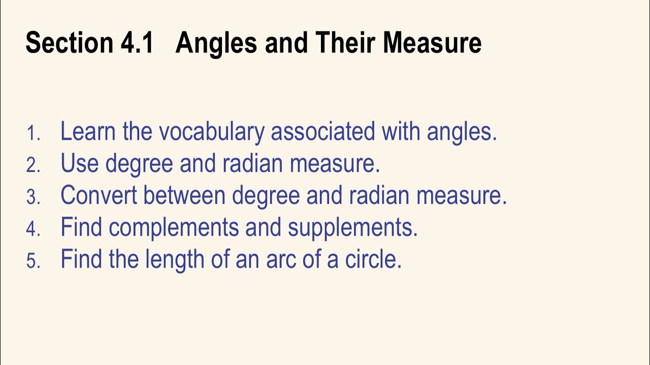 4.1: Angles & Their Measure 📐🔄