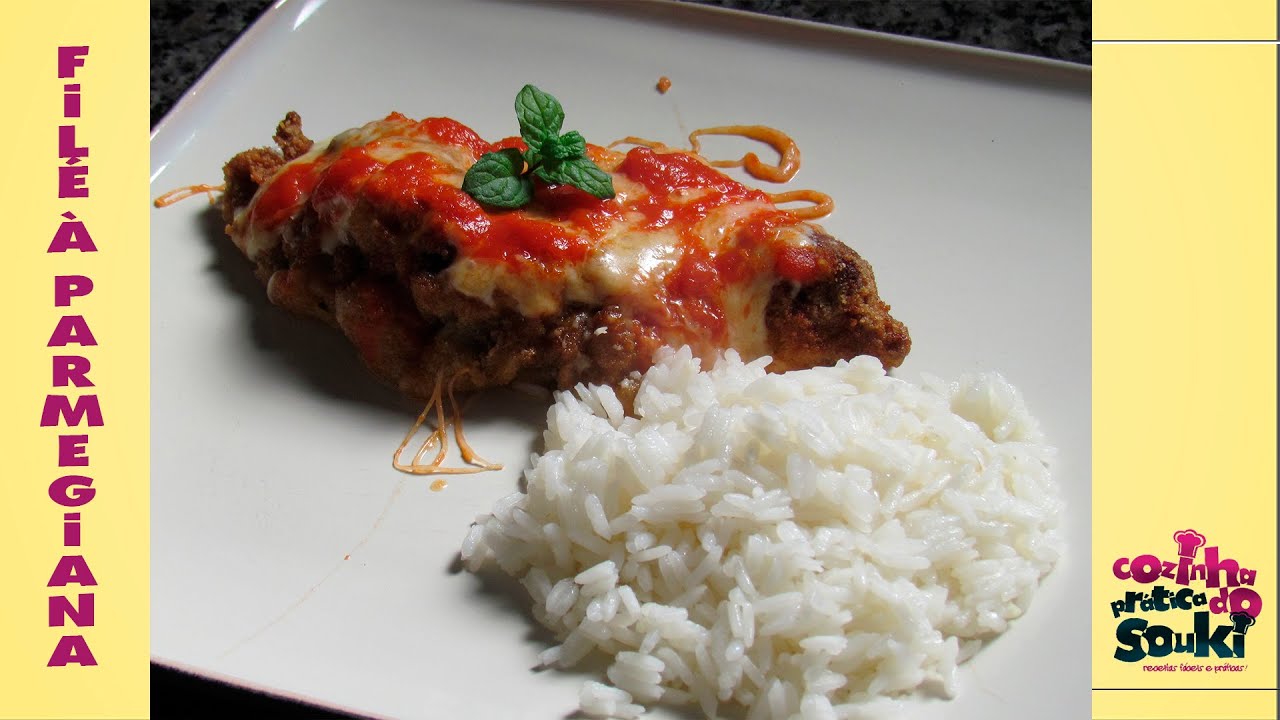 Filé a parmegiana - Cozinha prática - Receita fácil e simples