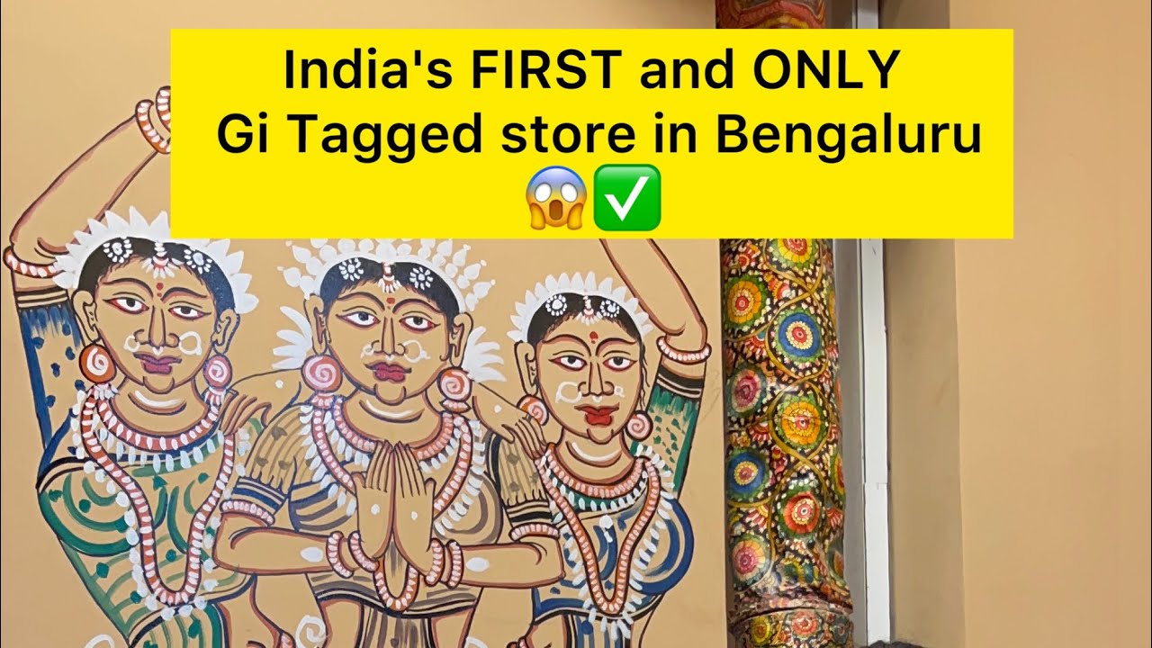 GI Tagged Store in Bengaluru 😱#hiddengem #bangalore #homedecor