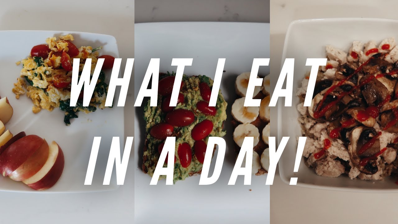 WHAT I EAT IN A DAY / healthy realistic meals!