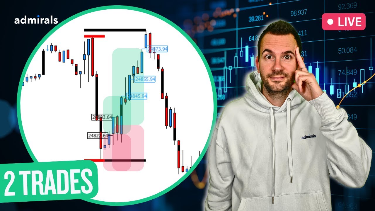 🔴 Live Trading : GOLD vs BOURSE | Quelle Position vais-je Prendre ?