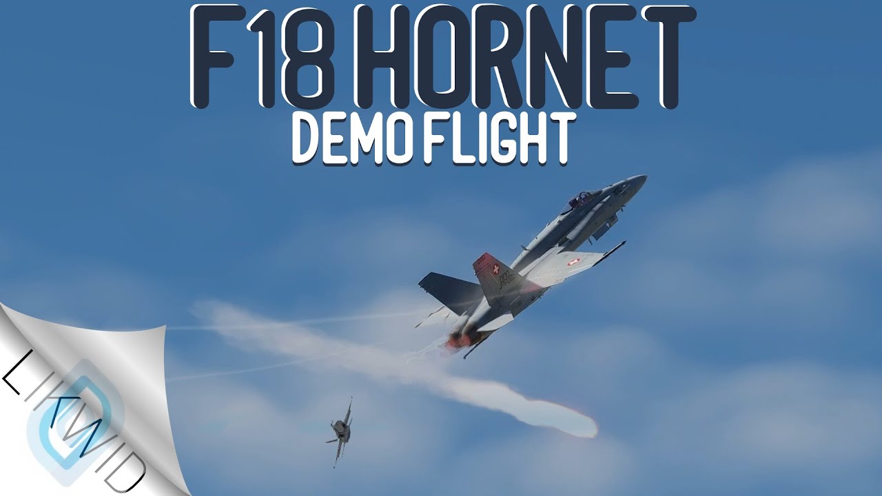 F18 Hornet Demo Flight - DCS 2.9