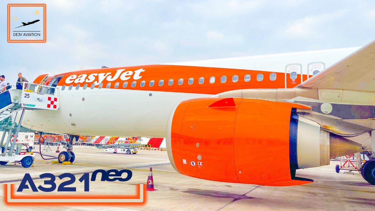 [4K] TRIP REPORT | First time aboard EASYJET A321neo :D | Airbus A321neo | Lisbon to Milan Bergamo