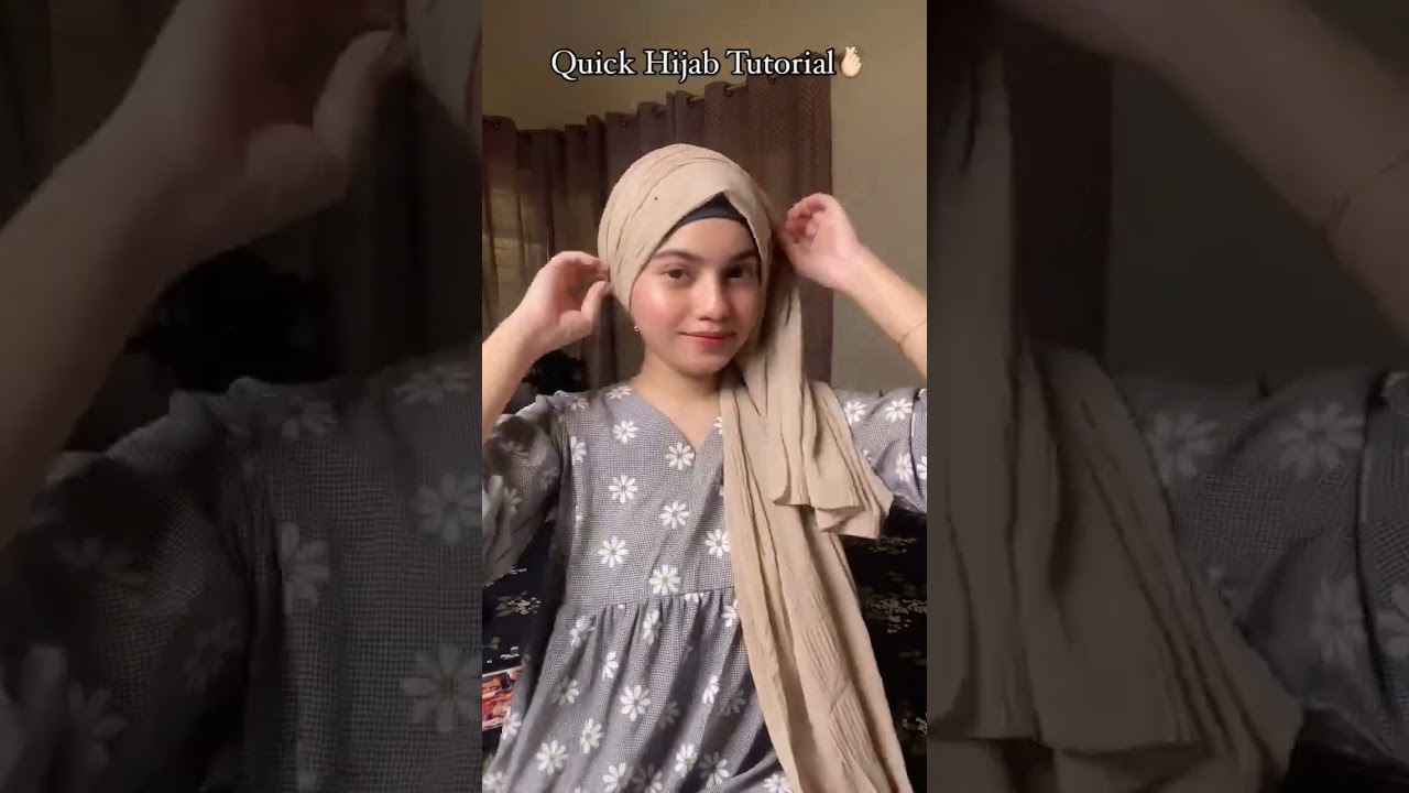 yusra mini Easy peasy turban tutorial{modest | hijab | turban tutorial|new} #viralvideo#explorepage