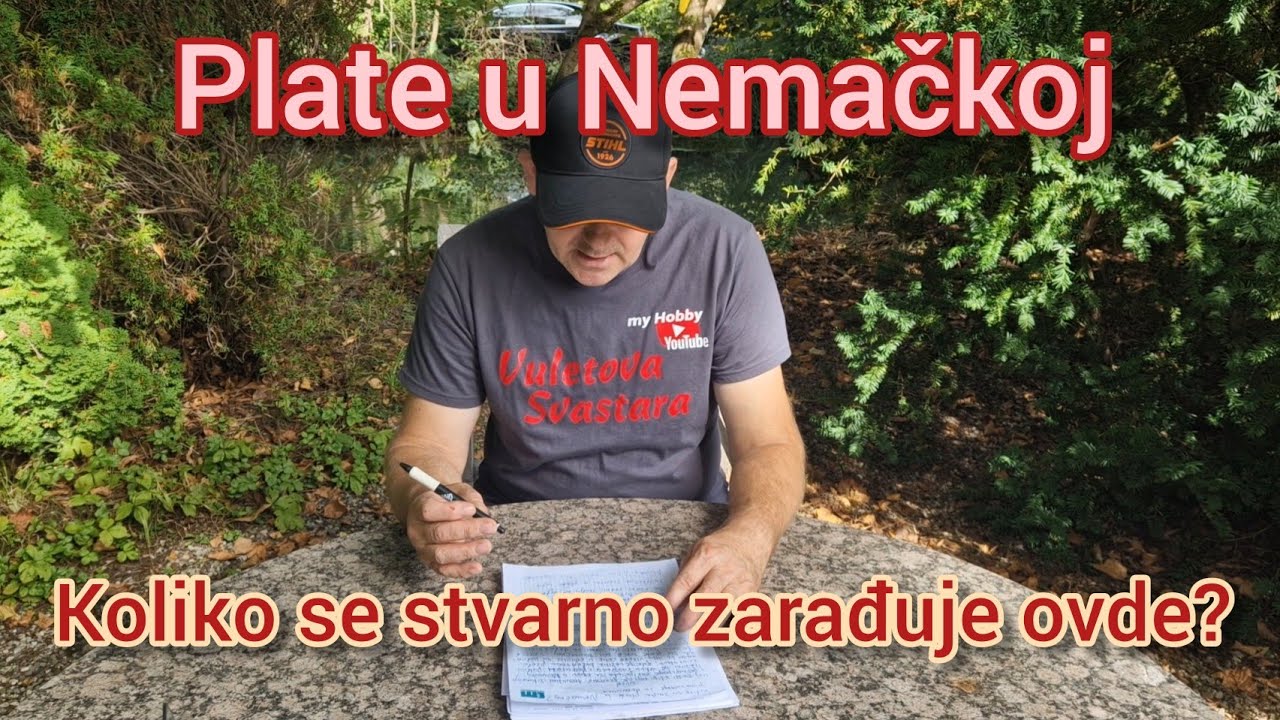 Plate u Nemačkoj-Koliko se zaista zarađuje ovde? Objašnjenje sa dokazima.