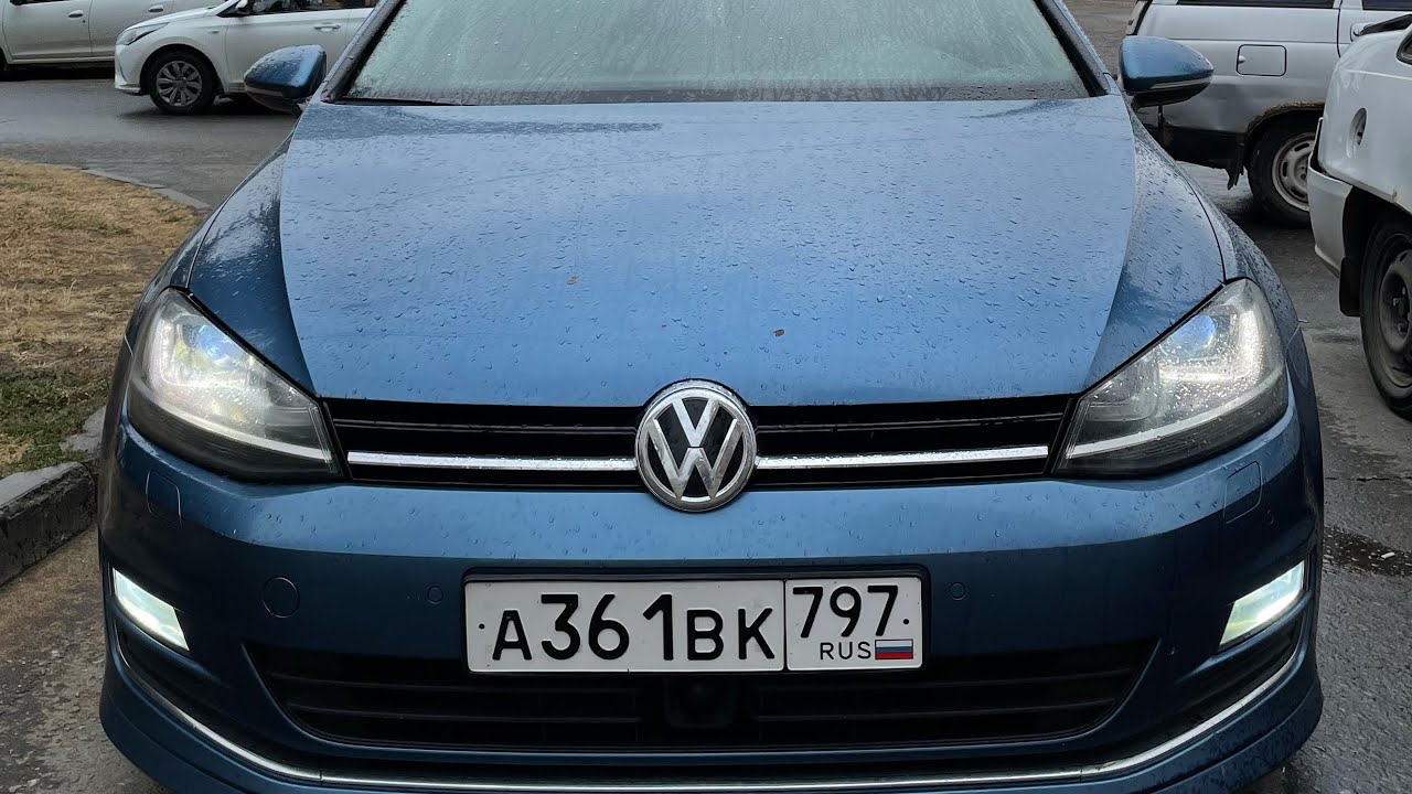 Купил МИНИ ГОНОЧКУ! VW GOLF 7 1.4 140 л.с. Идеальная тачка для города. Поездка в Москву