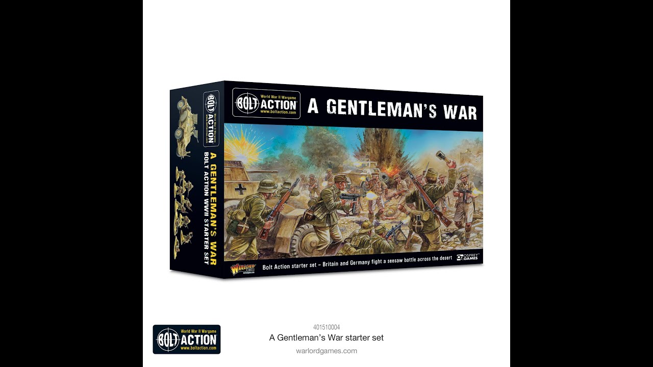 A Gentlemans War! - New Bolt Action Starter Set In-Depth Review!