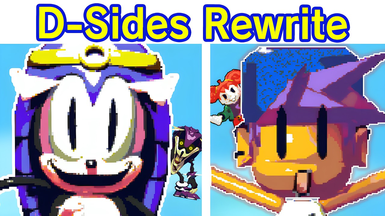 Friday Night Funkin' VS Rephrase REDUX (D-Sides Rewrite) Sonic.EXE (FNF Mod) (Sonic)