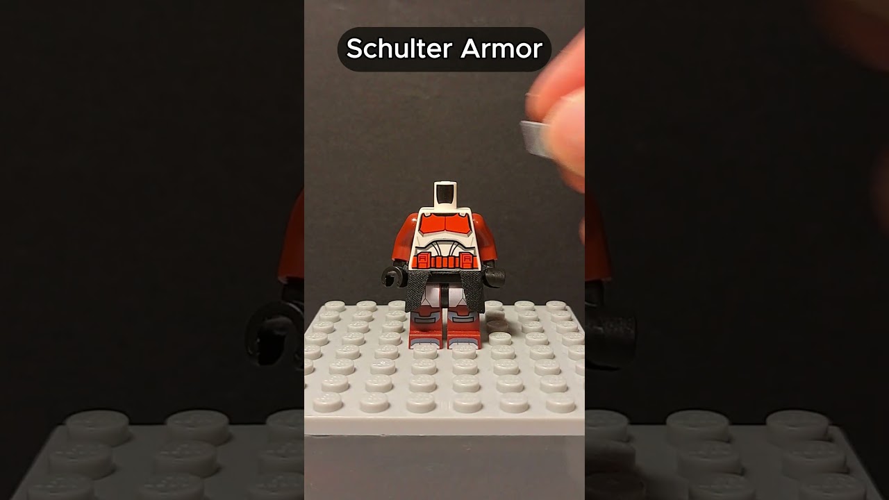 Custom Lego Captain Keeli #shorts