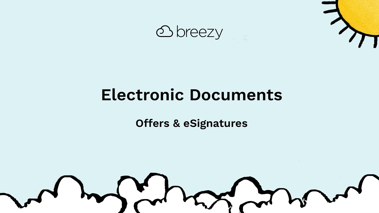 Offers and eSignatures - Breezy HR