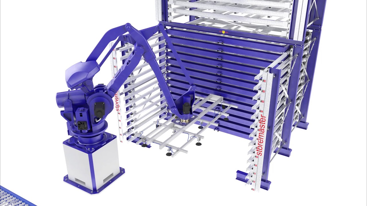 storemaster ShuttleMaster AUTOMATIC automated sheet warehouse