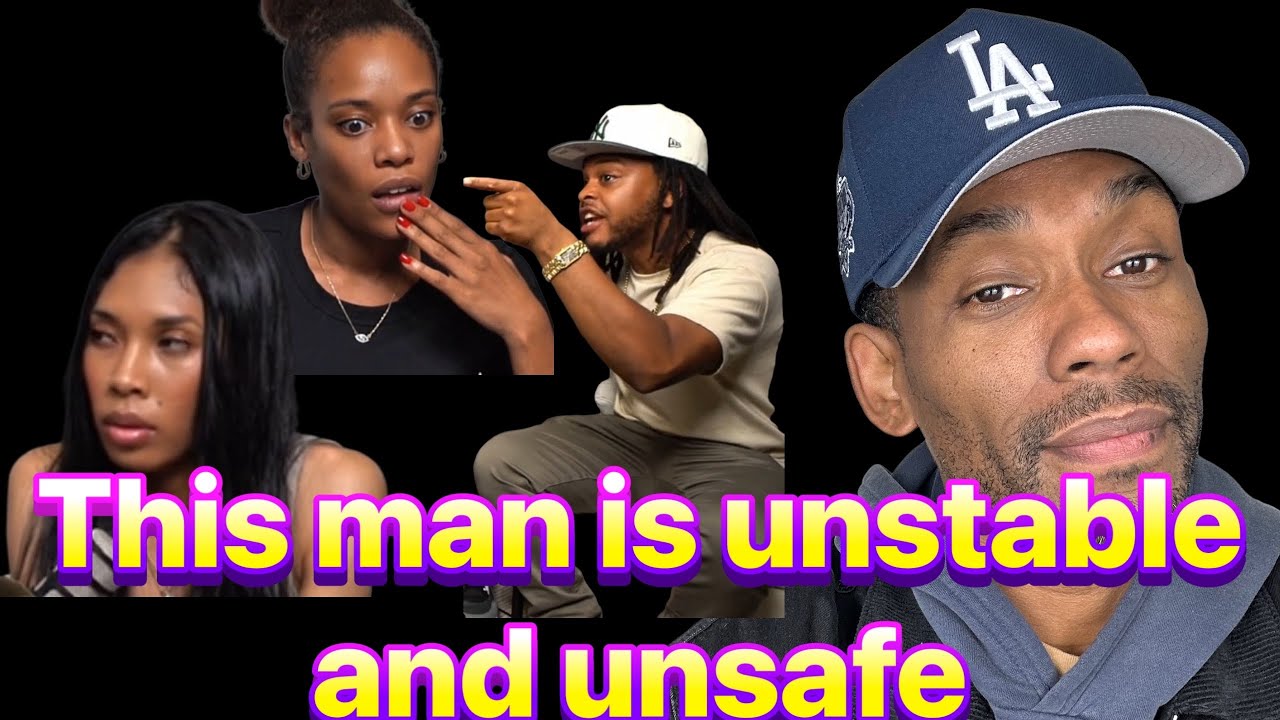 Podcast Bro Crashes out on a Woman after She said she Didn't do Anything Wrong to her Ex