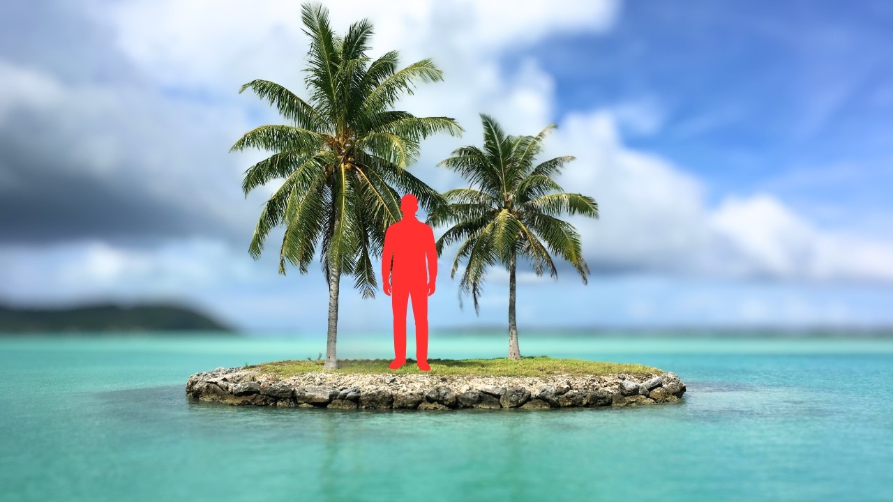 Zostawili go samego na bezludnej wyspie i odpłynęli - prawdziwy Robinson Crusoe