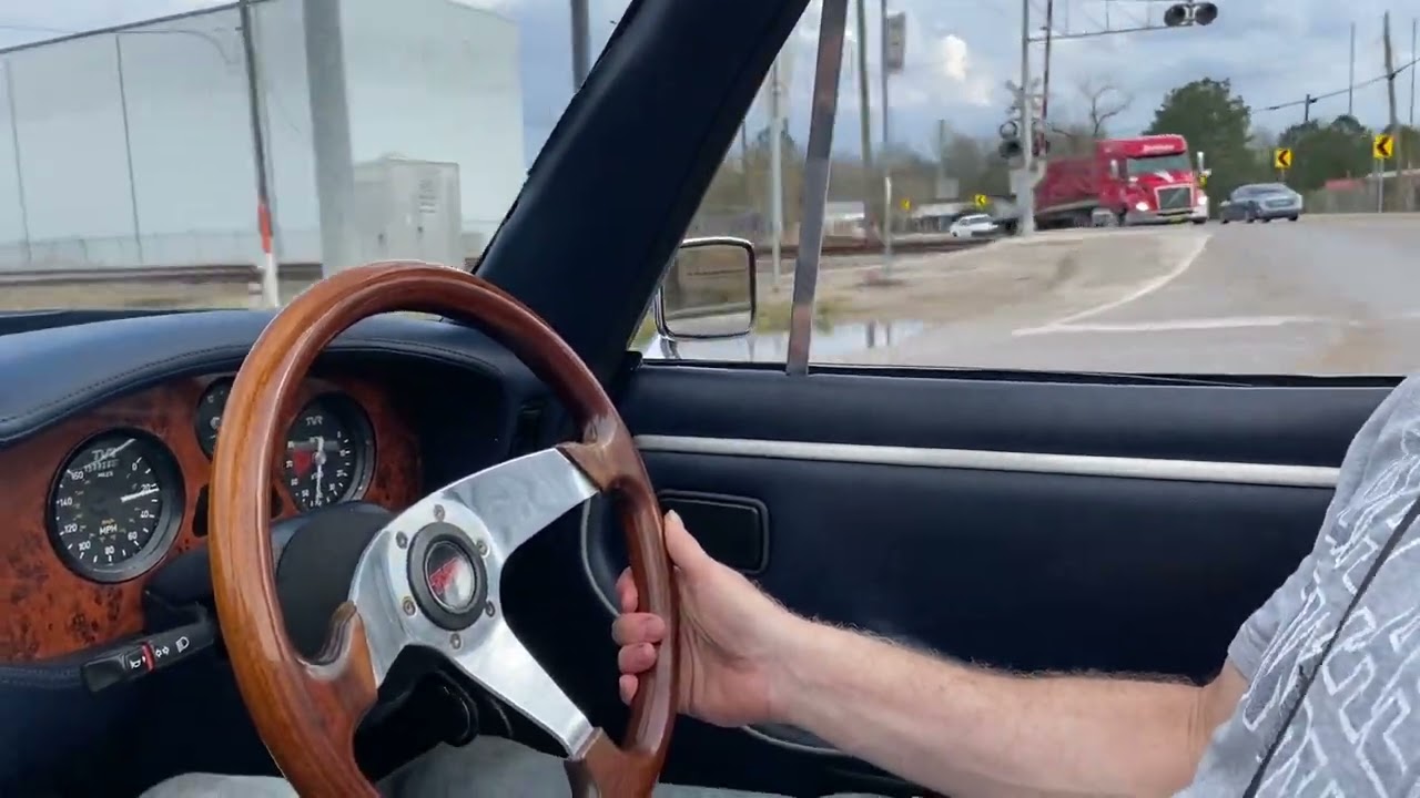 1990 TVR S3 Driving Video 2