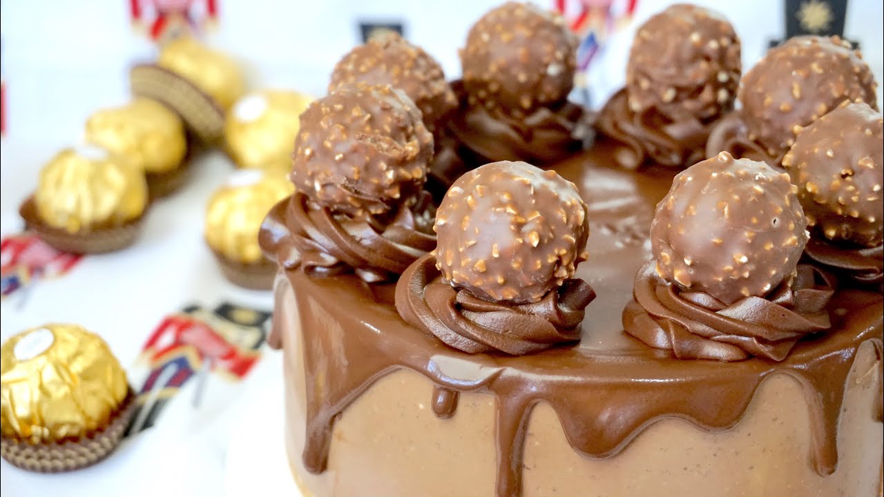 Tarta ferrero rocher