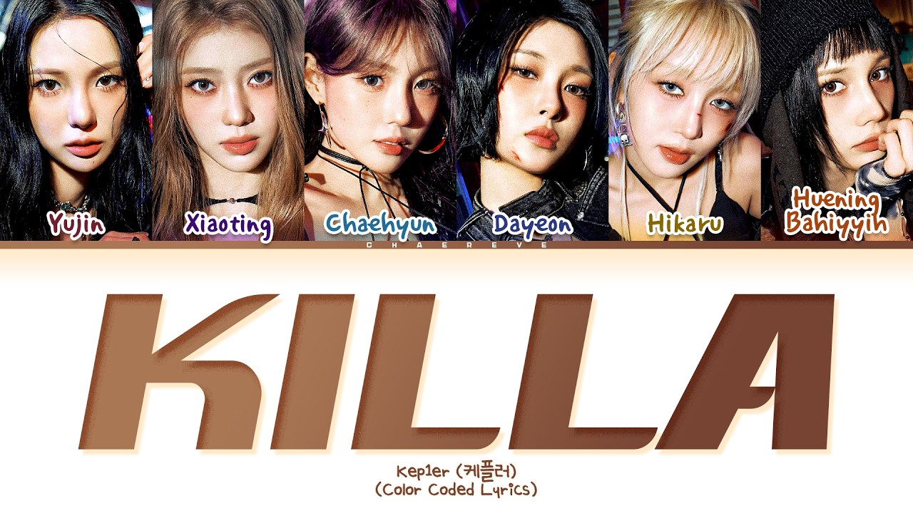 Kep1er KILLA (Face the other me) Lyrics (Color Coded Lyrics)