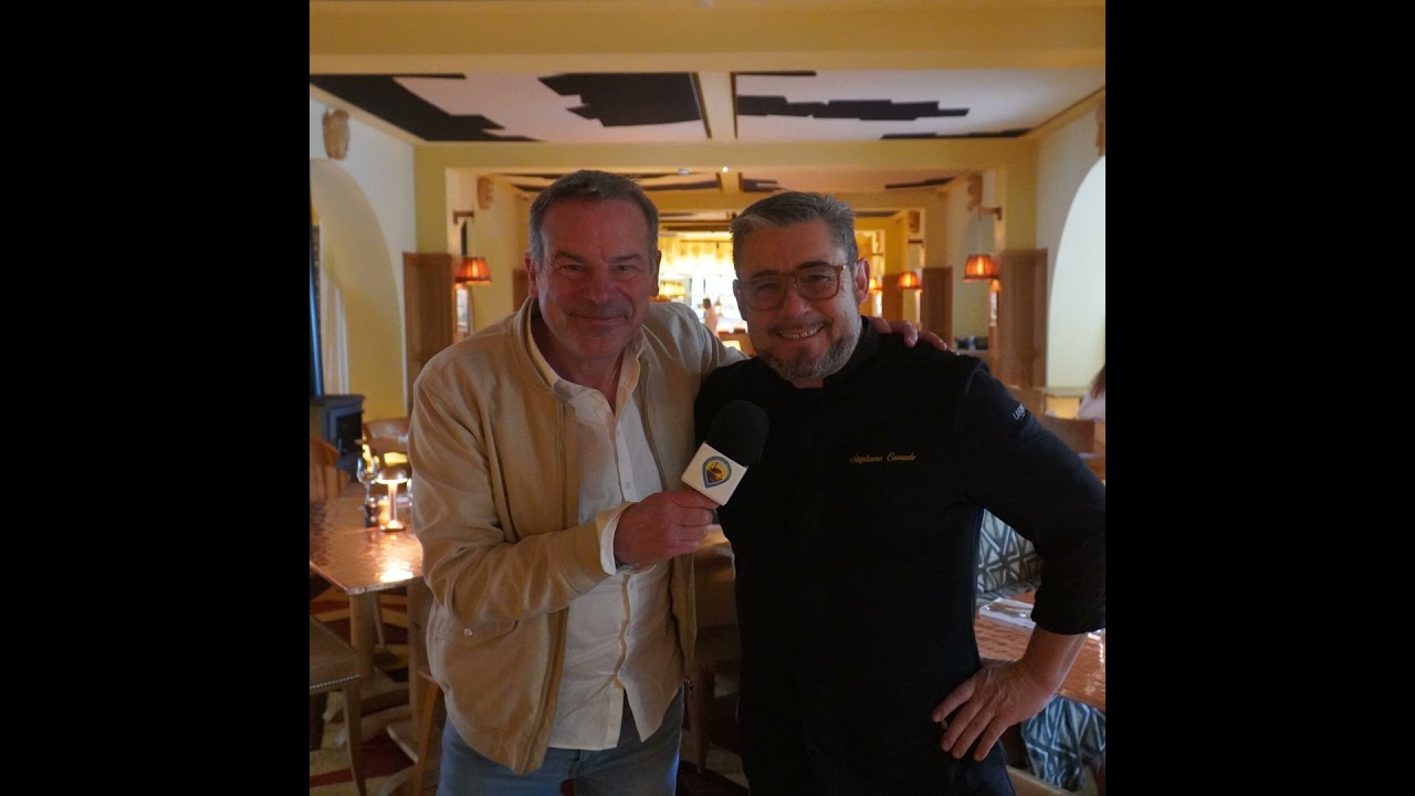 Le Chef étoilé Stéphane Carrade nous exprime sa fierté d'être le Parrain du guide des Essentiels ...