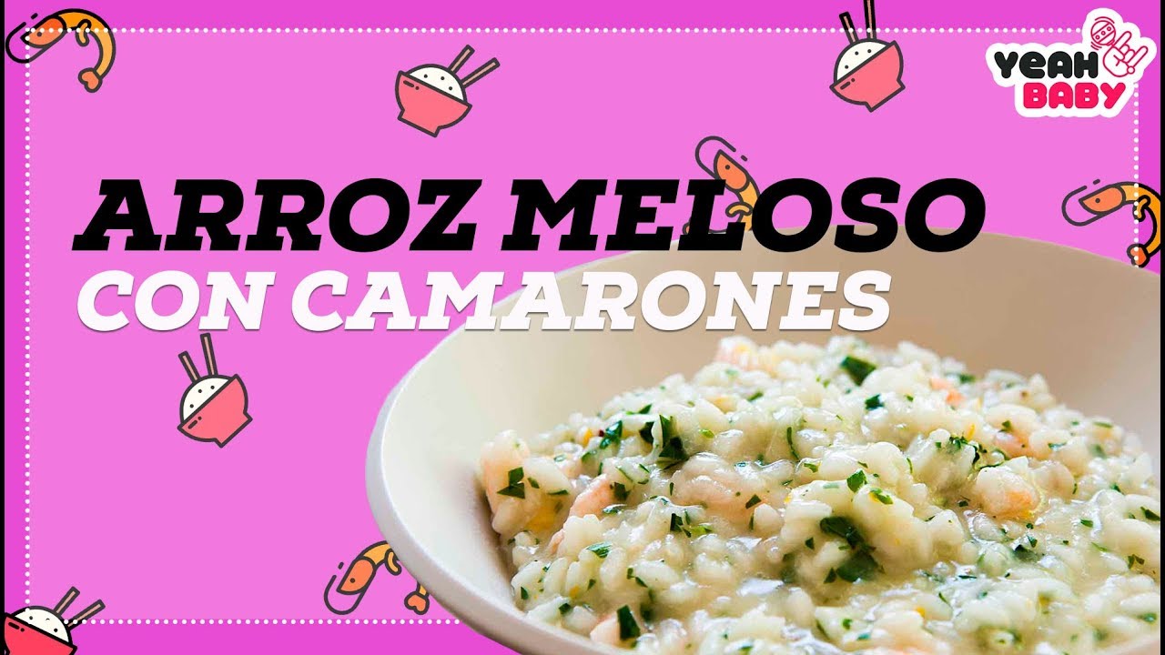 Arroz meloso con camarones |Daniela Vidal y Nicolás de Zubiría | Cocínale a mamá