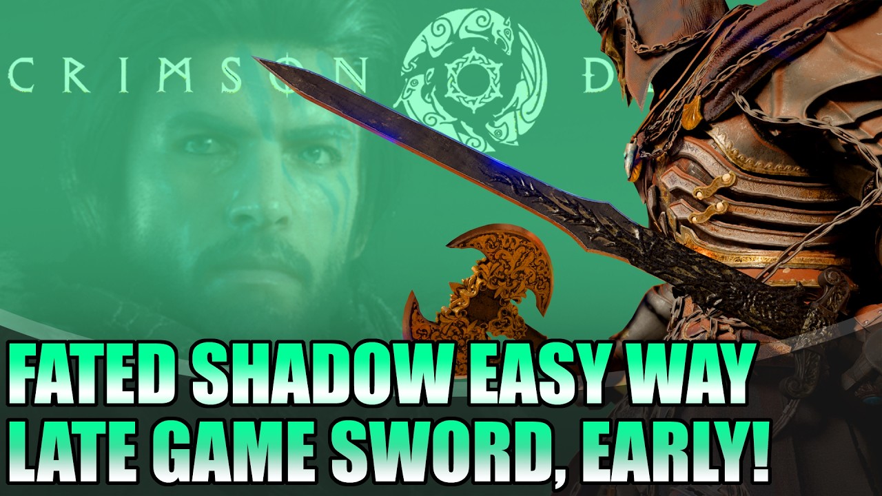 Easy and Early way to get the Fated Shadow - Best OP weapon | Crimson Desert