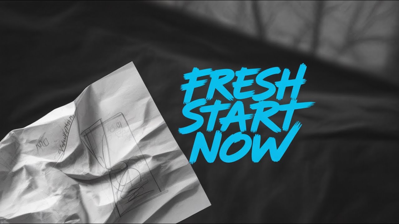 It’s ok to start over 