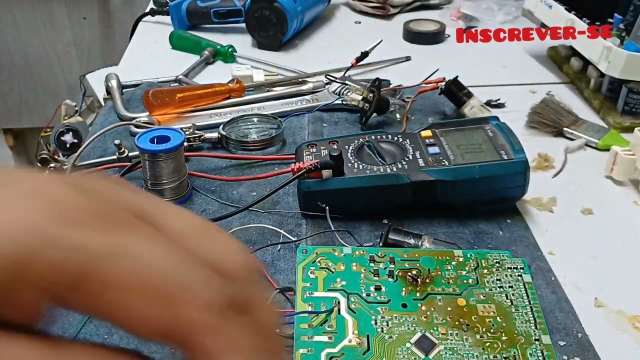Reparo de placa refrigerador eletrolux Dm84x, não funciona e não faz desgjelo.