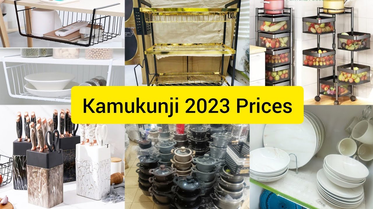 KAMUKUNJI LATEST KITCHEWARE HAUL 2023/PLATE, DINNER SETS & NONSTICK POTS/PRICES INCLUDED