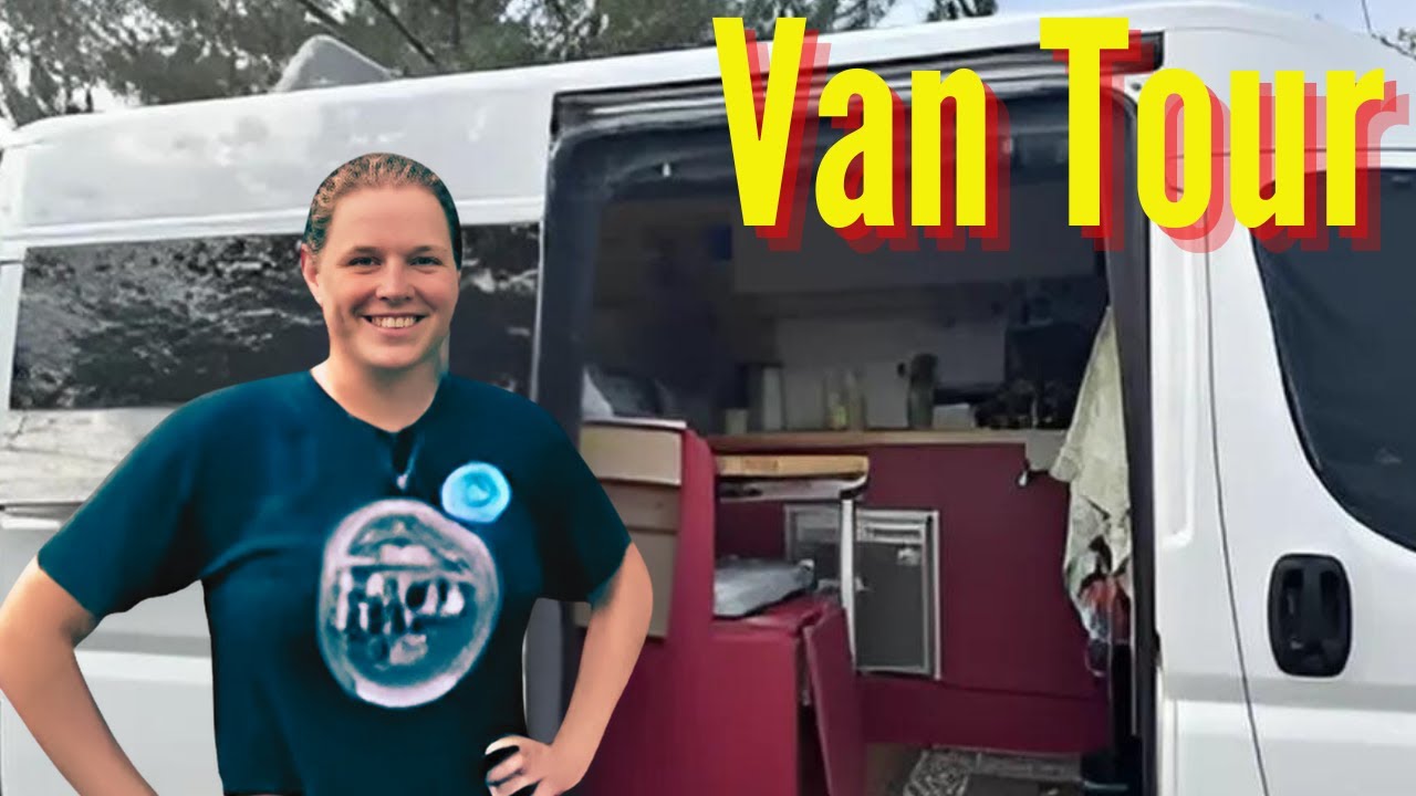 Self built van for living on the road