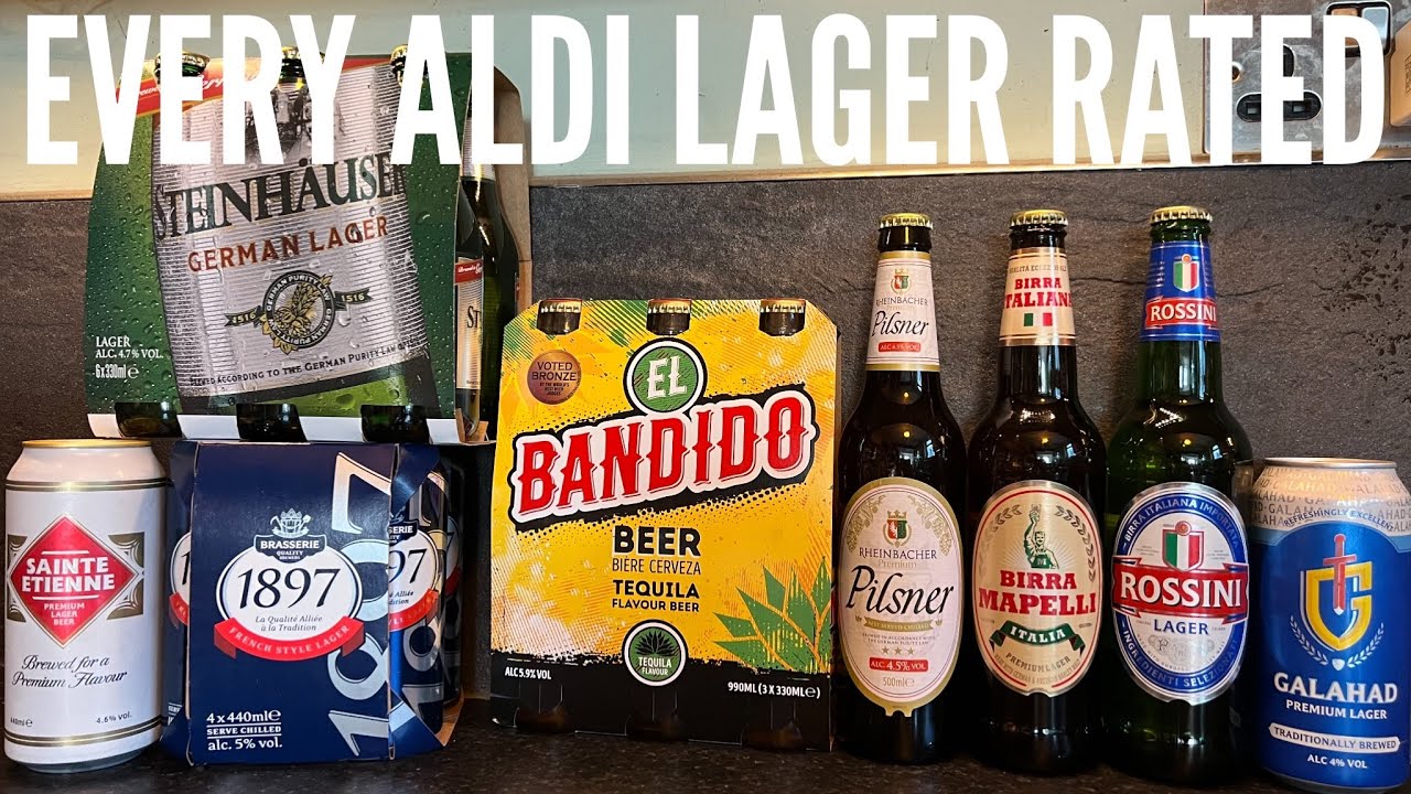 Какой лагер Aldi лучший? Мы дегустируем все сорта лагера Aldi, доступные на полках в 2023 году.