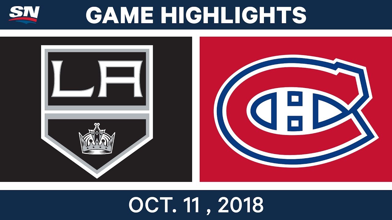 NHL Highlights | Kings vs. Canadiens - Oct. 11, 2018