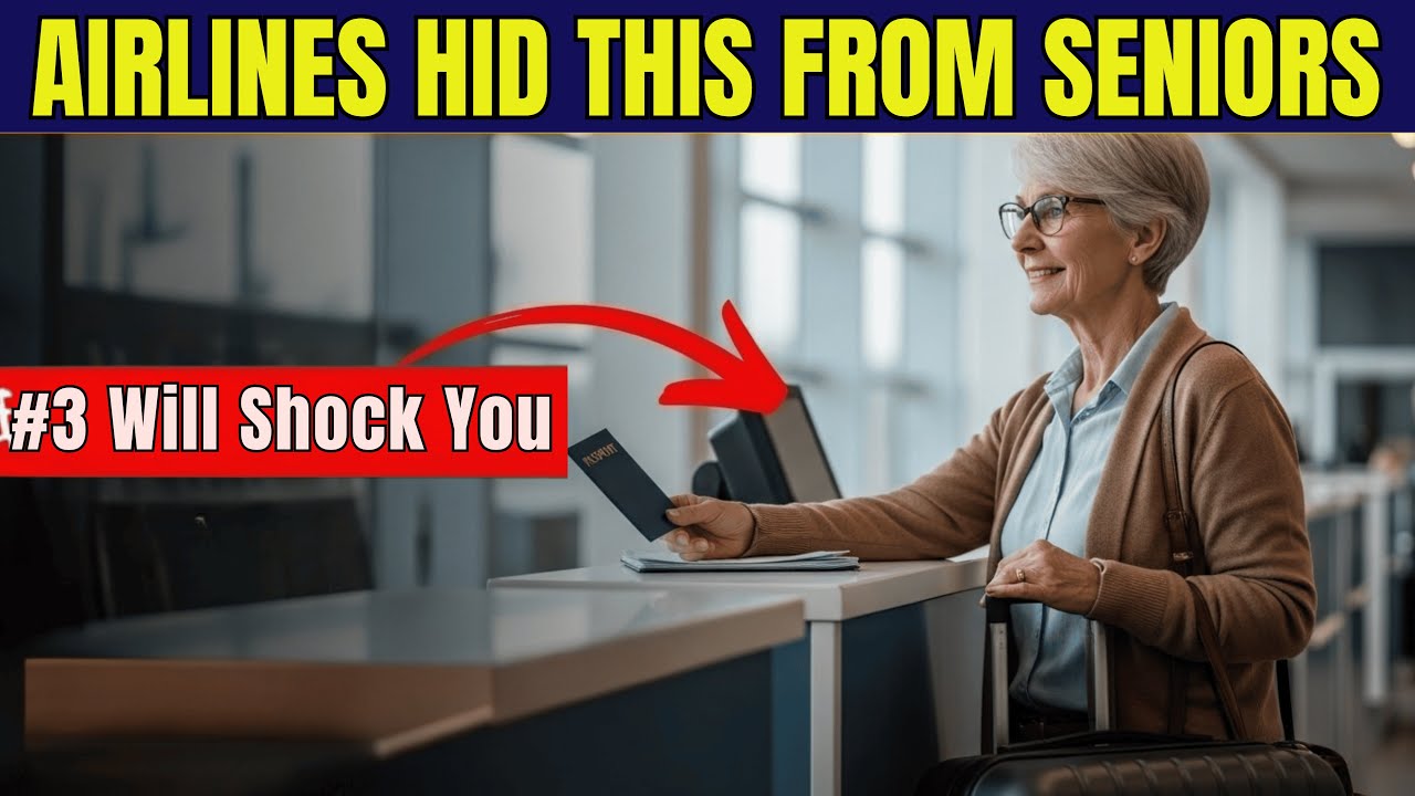 Flying After 70? These 25 Airline Benefits Are Hidden From You!