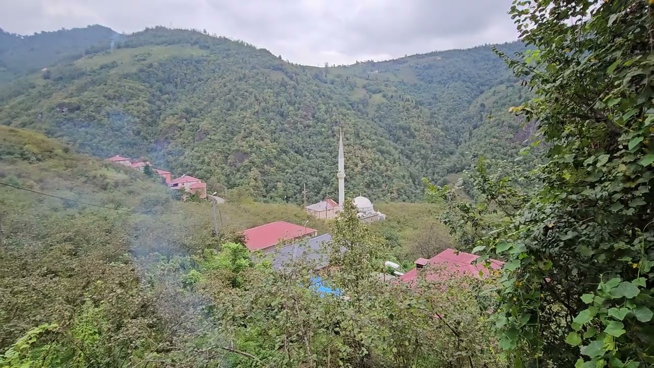 Köy evinden manzara