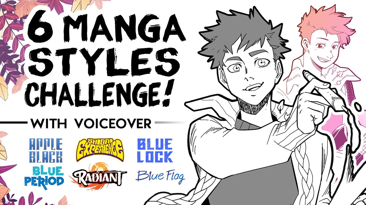 MANGA Art Style Challenge! | My Fave Underappreciated Series!