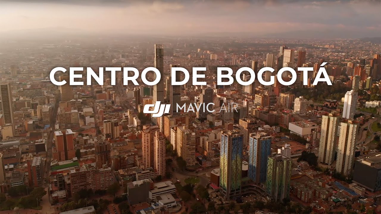 Centro de Bogotá 🇨🇴 desde el aire en 4K | Cinematic Drone Shot | Mavic Air