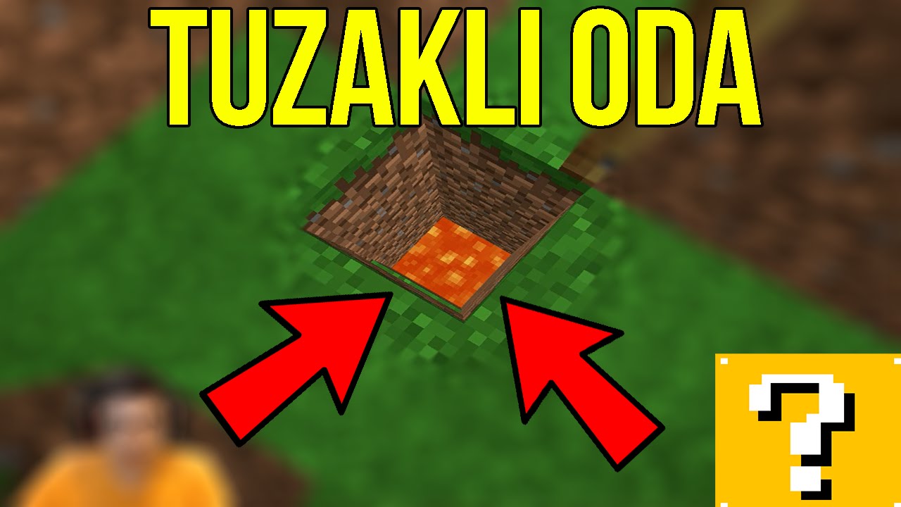 TUZAKLI ODA - Minecraft Şans Bloklu Hunger Games