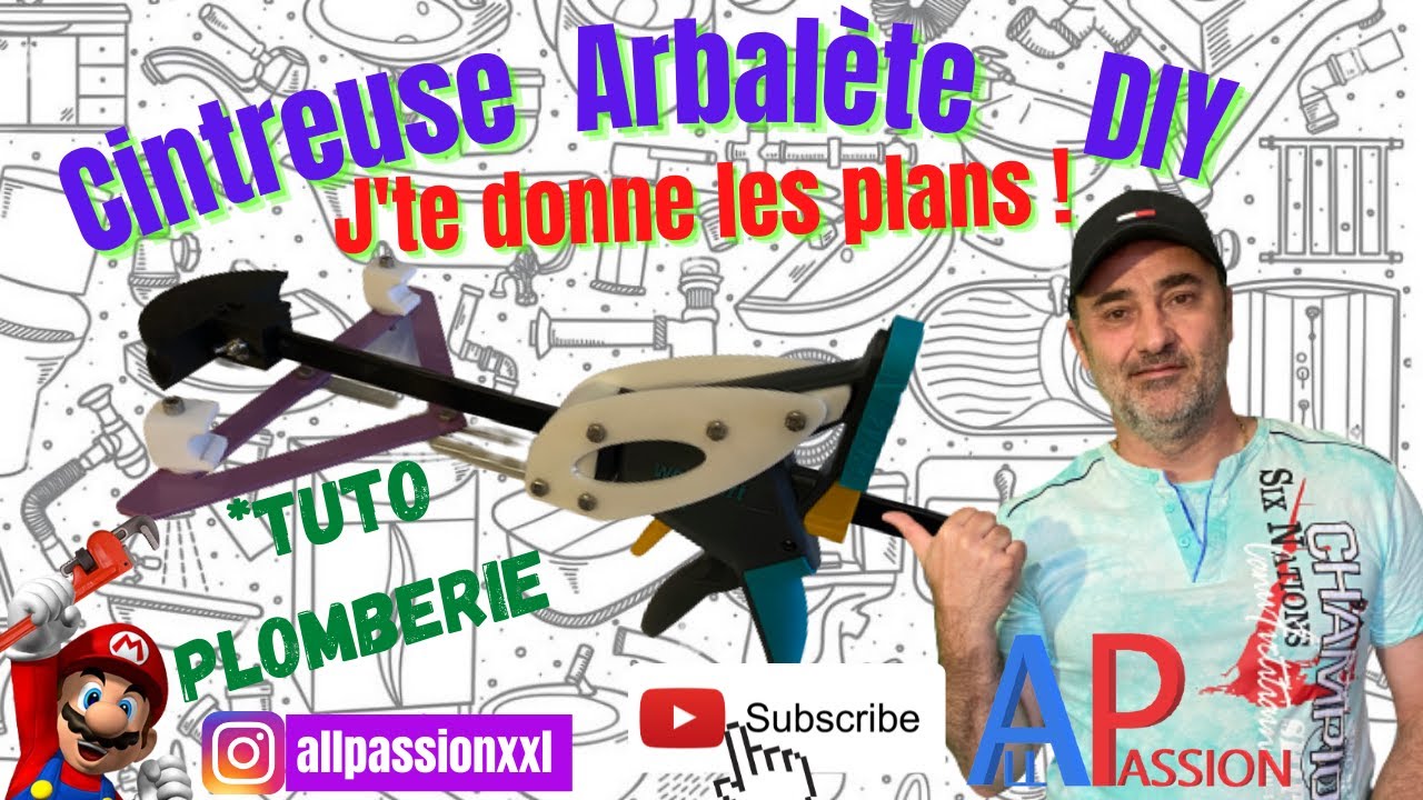 [DIY] cintreuse arbalete pour tuyaux multicouche, 40€ !