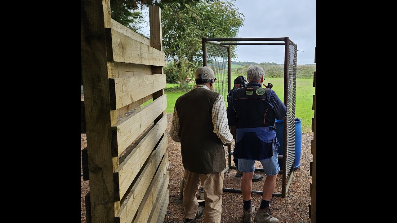 Jackson G - Practice on the sporting layout with the Beretta 694 DLC.