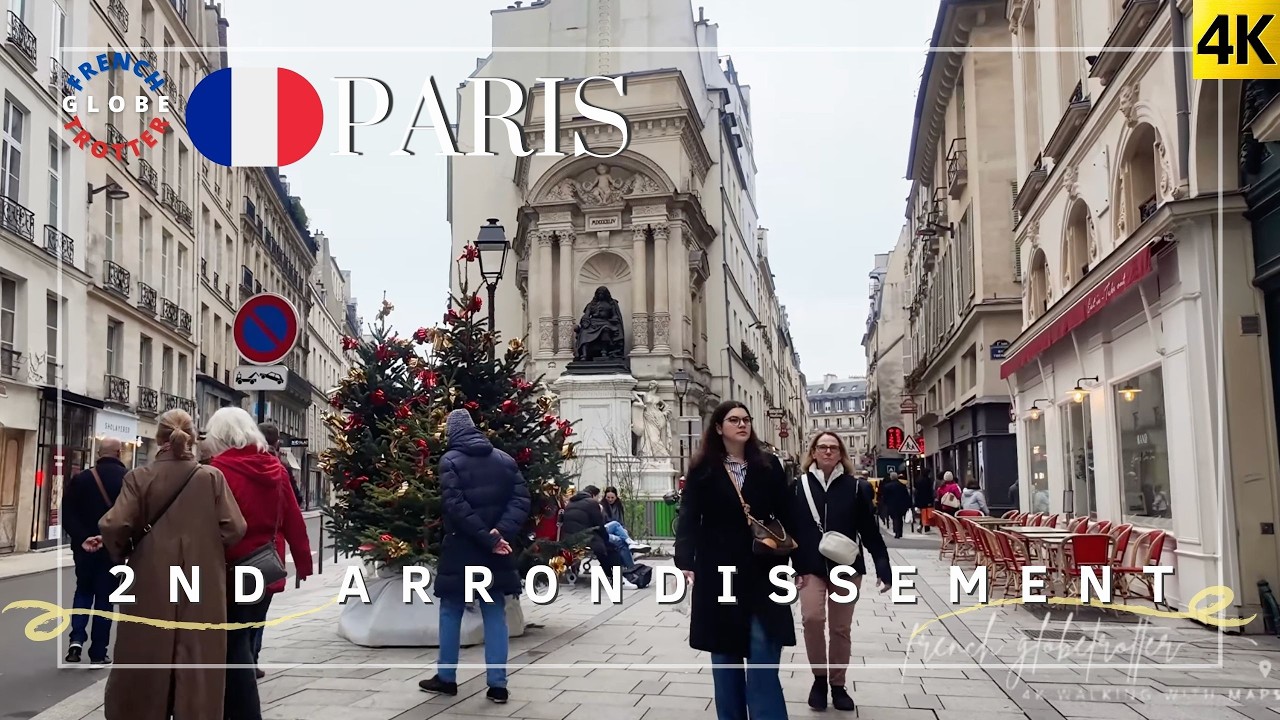 PARIS City Centre Winter 2026 Walking Tour 4K 🇫🇷 Avenue de l’Opéra ➜ Rue de Rivoli