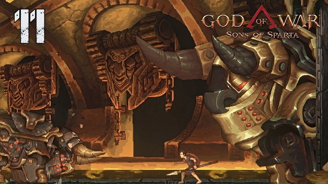 GOD OF WAR SONS OF SPARTA – Parte 11: Double touro | Série Completa (PT-BR)
