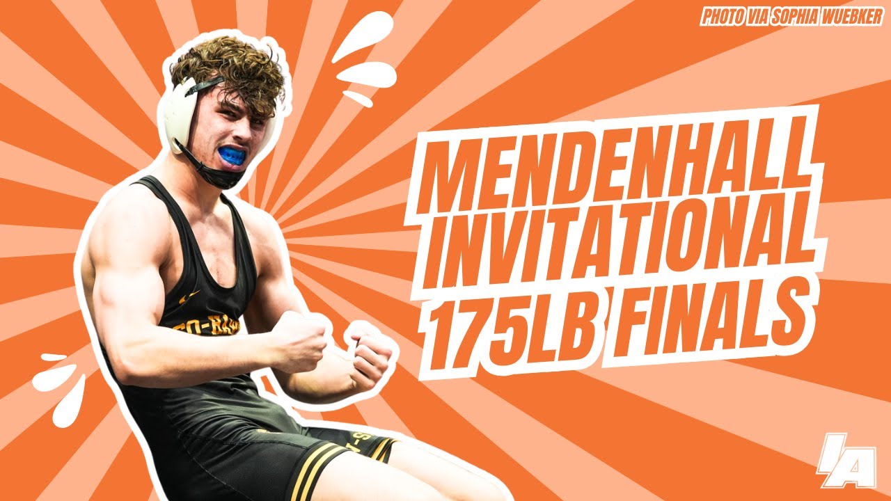ELI FORCIER VS KASH JOHNSON FULL MATCH - Jack Mendenhall Invitational 175LB Finals