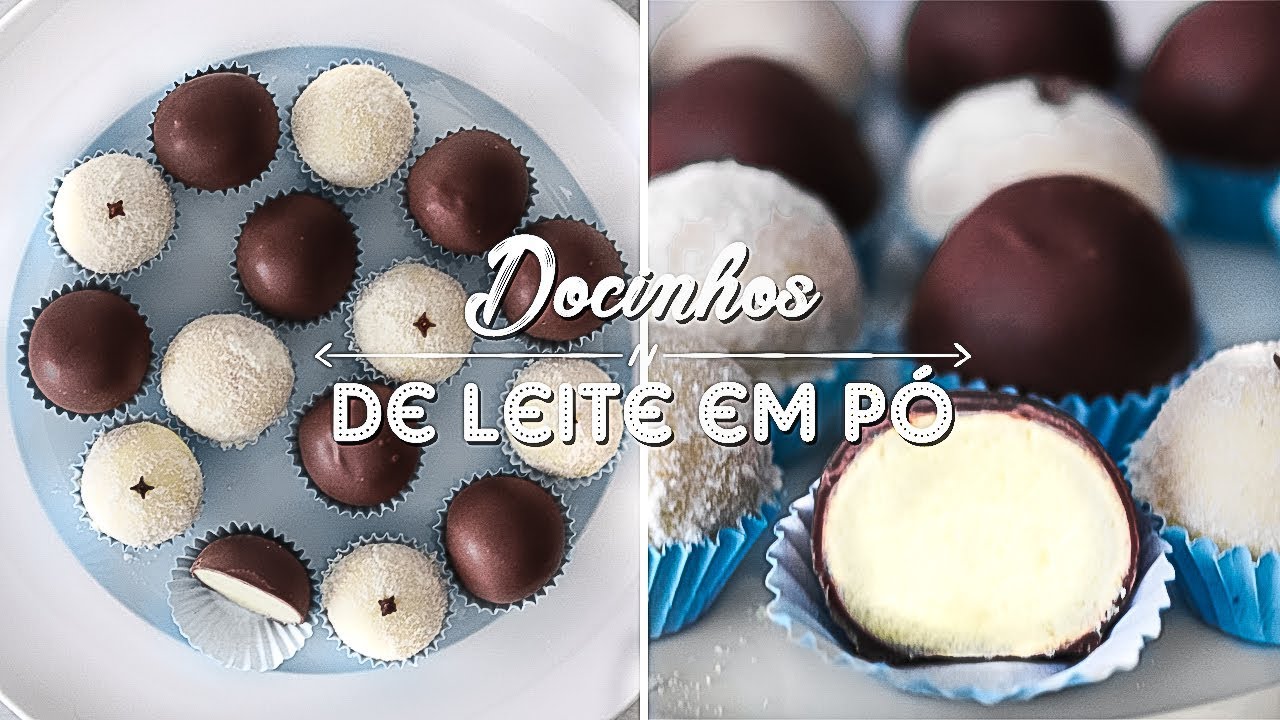 DOCINHO DE LEITE EM PÓ | BOMBOM DE LEITE NINHO | Gabriel Freitas |