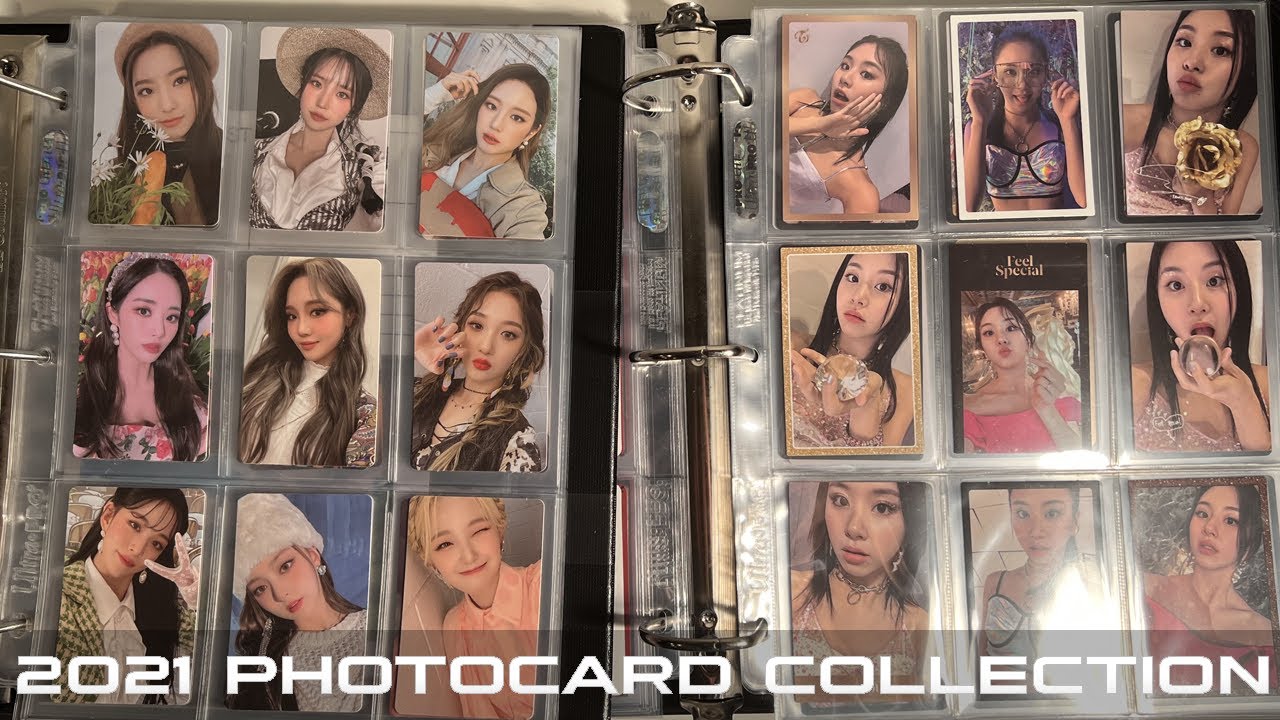 My COMPLETE 2021 KPOP Girl Group Photocard Collection! (ITZY, IZ*ONE, Fromis_9, Loona, Twice +more!)
