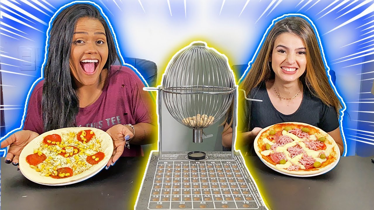 BINGO MISTERIOSO DE PIZZA  !!!  (CHALLENGE)