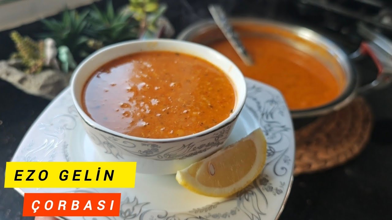 🔴 LOKANTA USULÜ EZOGELİN ÇORBASI TARİFİ ✅ YOK BÖYLE BİR LEZZET👌 BİLDİĞİNİZ TÜM TARİFLERİ UNUTUN‼️ 