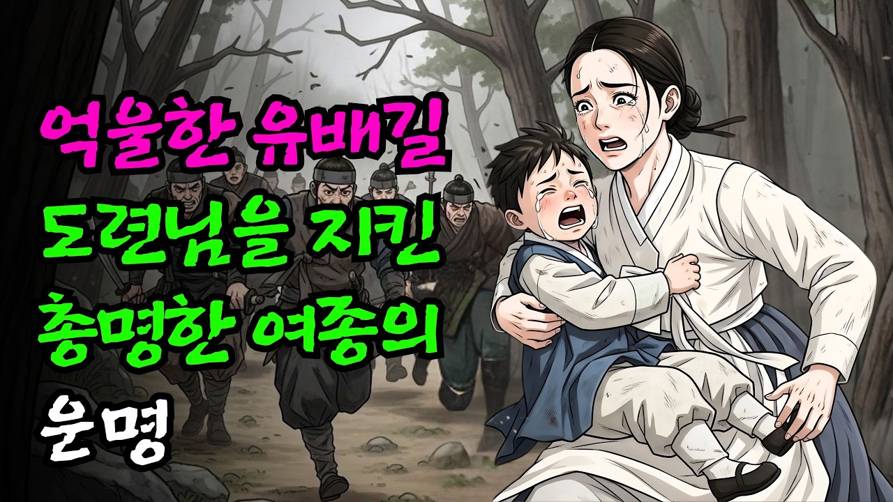 억울한 유배길, 어린 도련님을 끝까지 지킨 총명한 여종의 기적 같은 운명 | 야담 | 민담 | 설화 | 고전 | 옛날이야기 |야사
