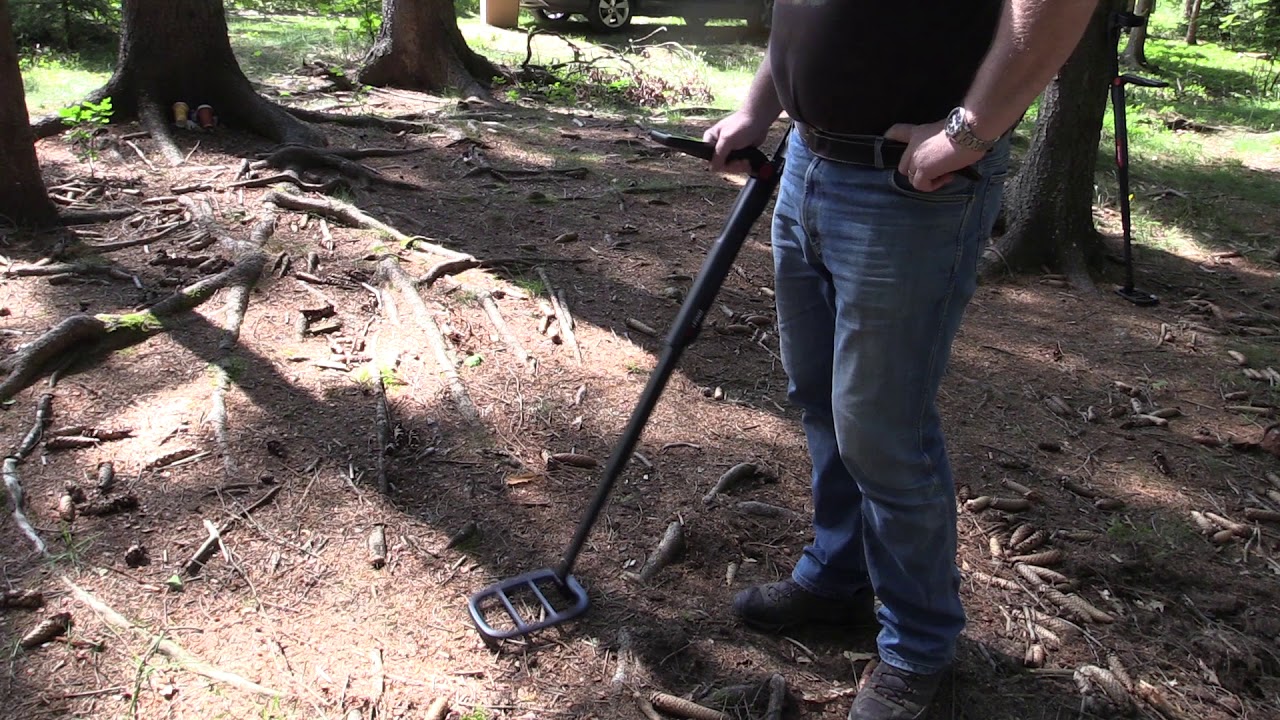 Ukázka dosahu Minelab Go Find