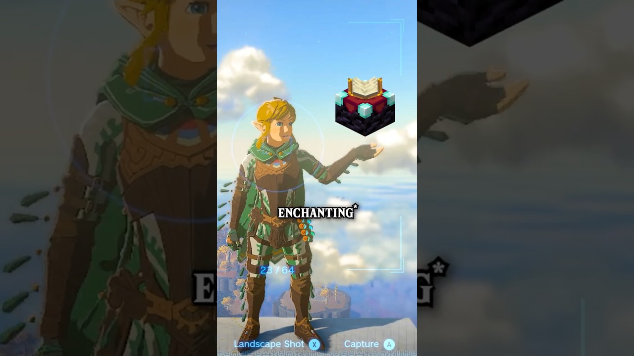 This Mod brings MINECRAFT to Tears of the Kingdom