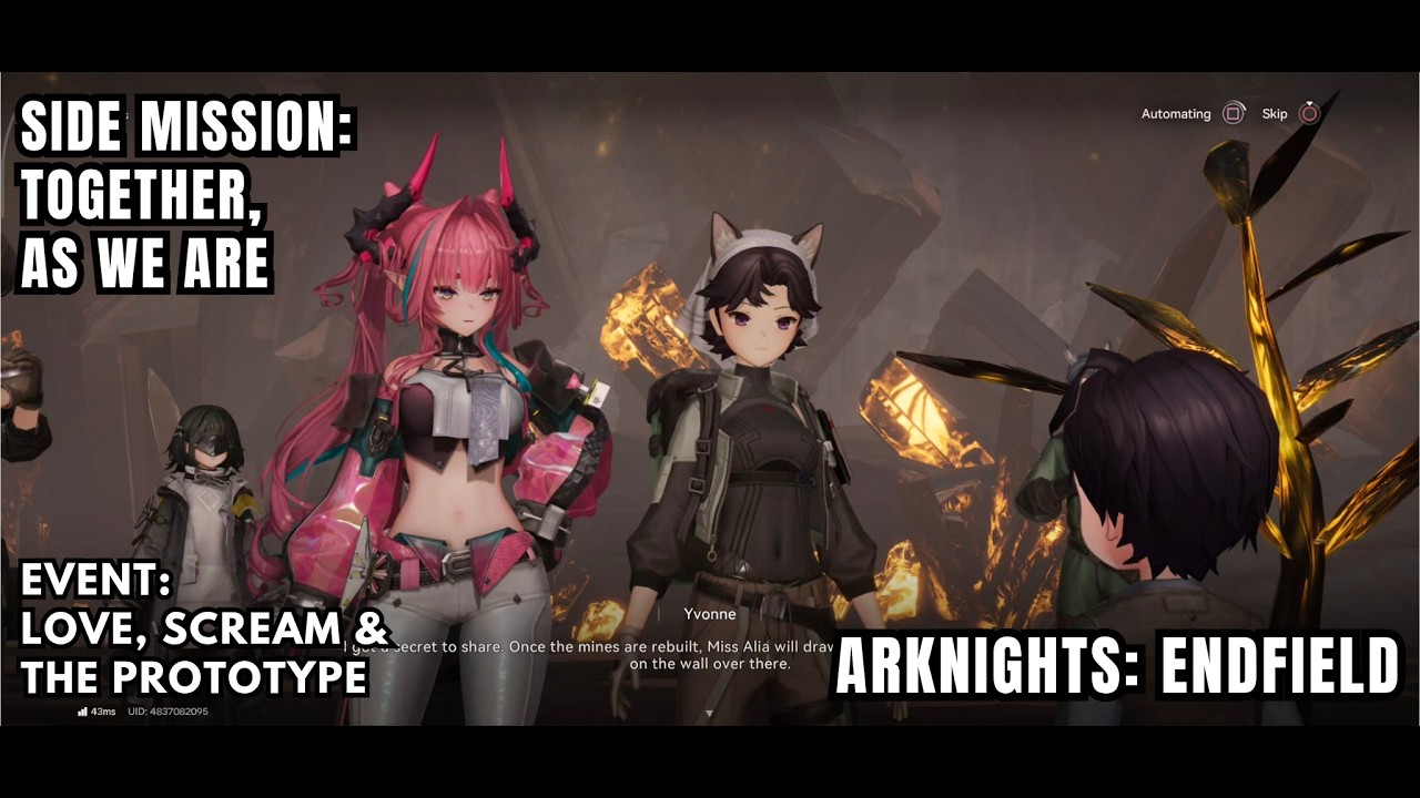 [Arknights: Endfield Side Mission] Together, As We Are: Ask The Worker About Alia's Whereabouts