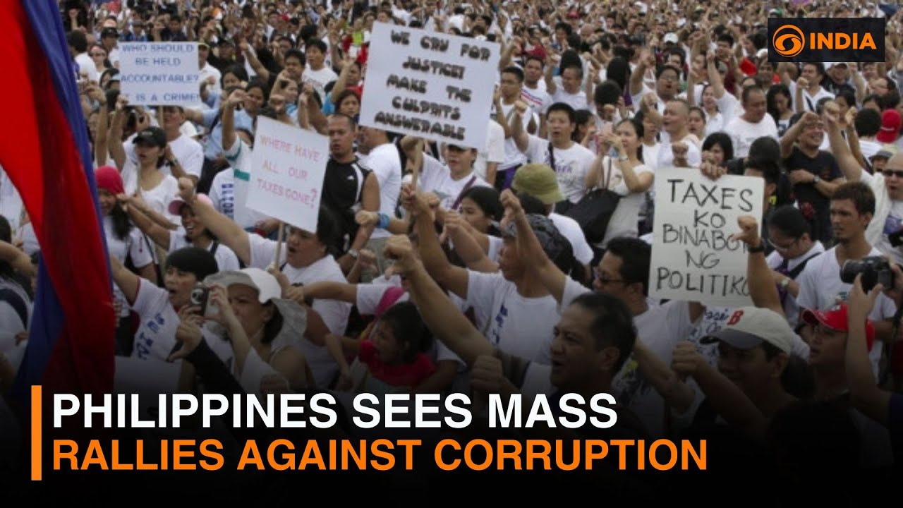 Philippines sees mass rallies against corruption