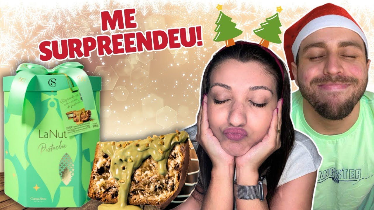 PANETONE DE PISTACHE CACAU SHOW - NOVO LANÇAMENTO DE NATAL | É TUDO ISSO?